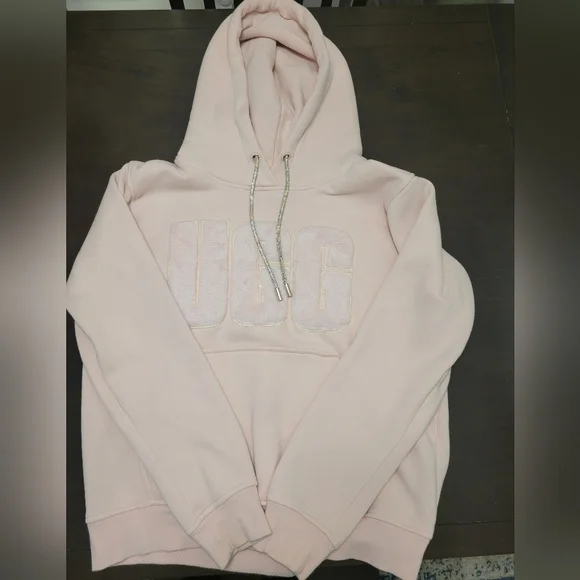 UGG REY FUZZY LOGO HOODIE - Picture 7 of 14